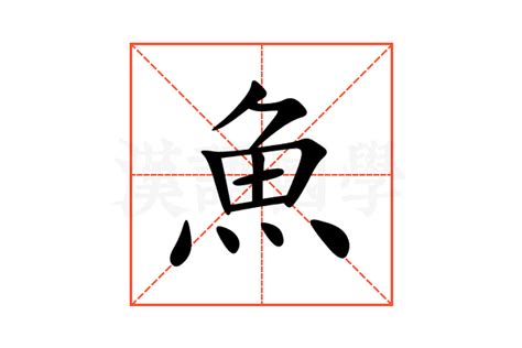 魚意思|鱼（汉语文字）